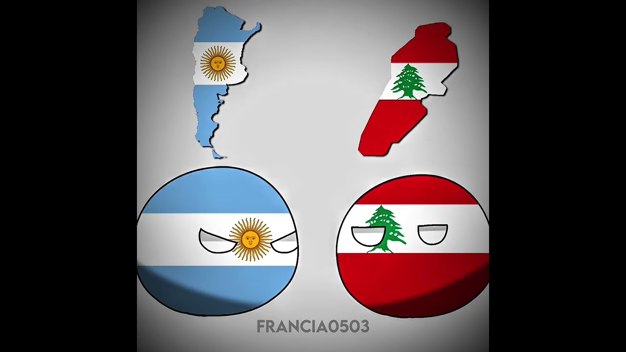 Country with similar shapes #countryballs edit