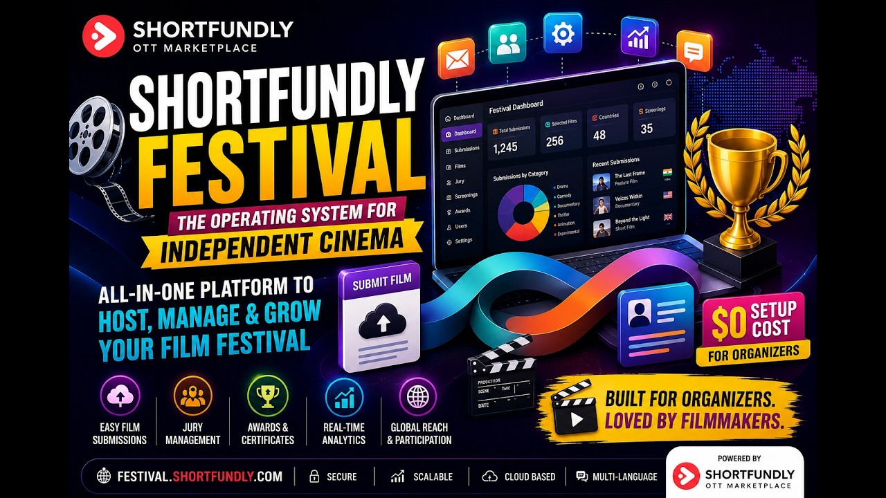 Launch Your Film Festival in Minutes | Shortfundly Festival Portal