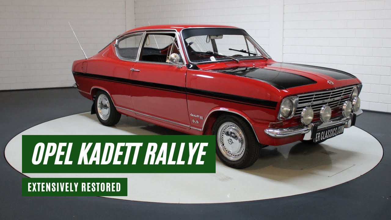 Opel Kadett Rallye | Extensively restored | 1967 -VIDEO- www.ERclassics.com