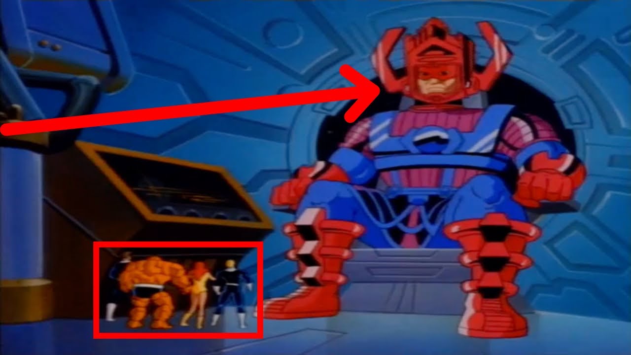 Galactus tells Terrax's origin story | Fantastic Four Animated Series Easter egg (1994)
