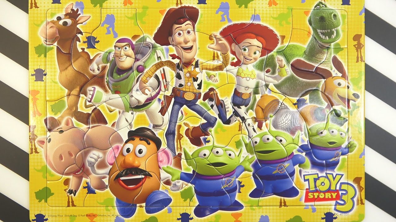 Toy Story Puzzle Everyone gather! for kids トイ・ストーリー パズル みんなあつまれ！ 子ども向け
