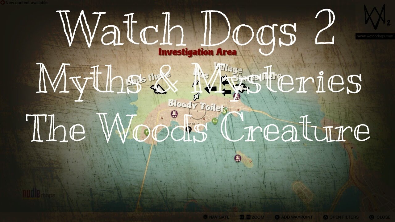Watch Dogs 2 - Myths & Mysteries | The Woods Creature