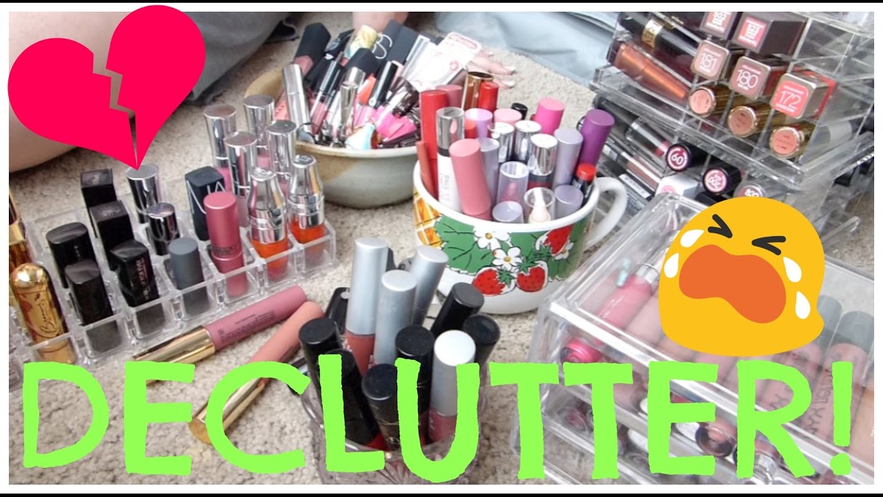 Lipstick Declutter 2016 | Second Time In One Year!?