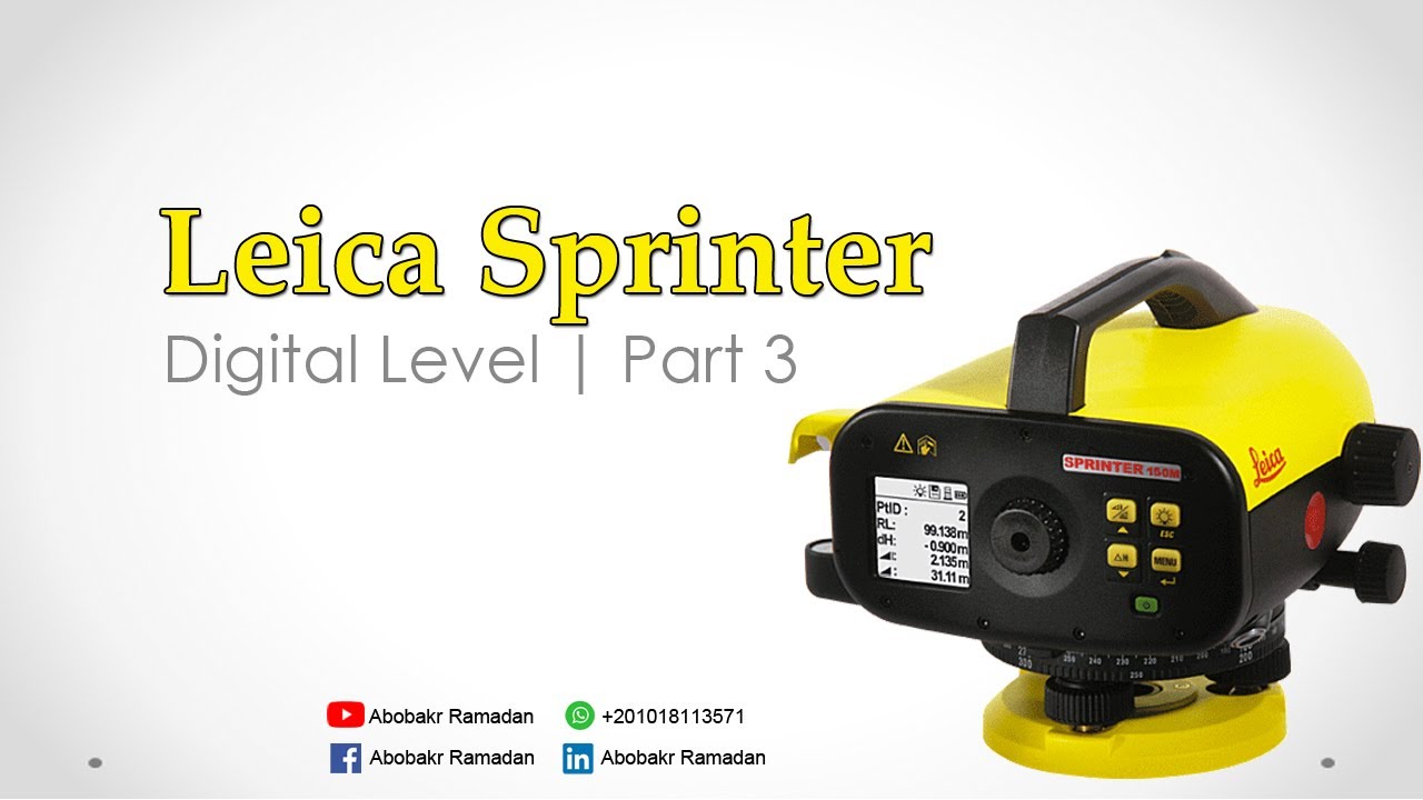 Leica Sprinter - Part 3 - Cut and fill