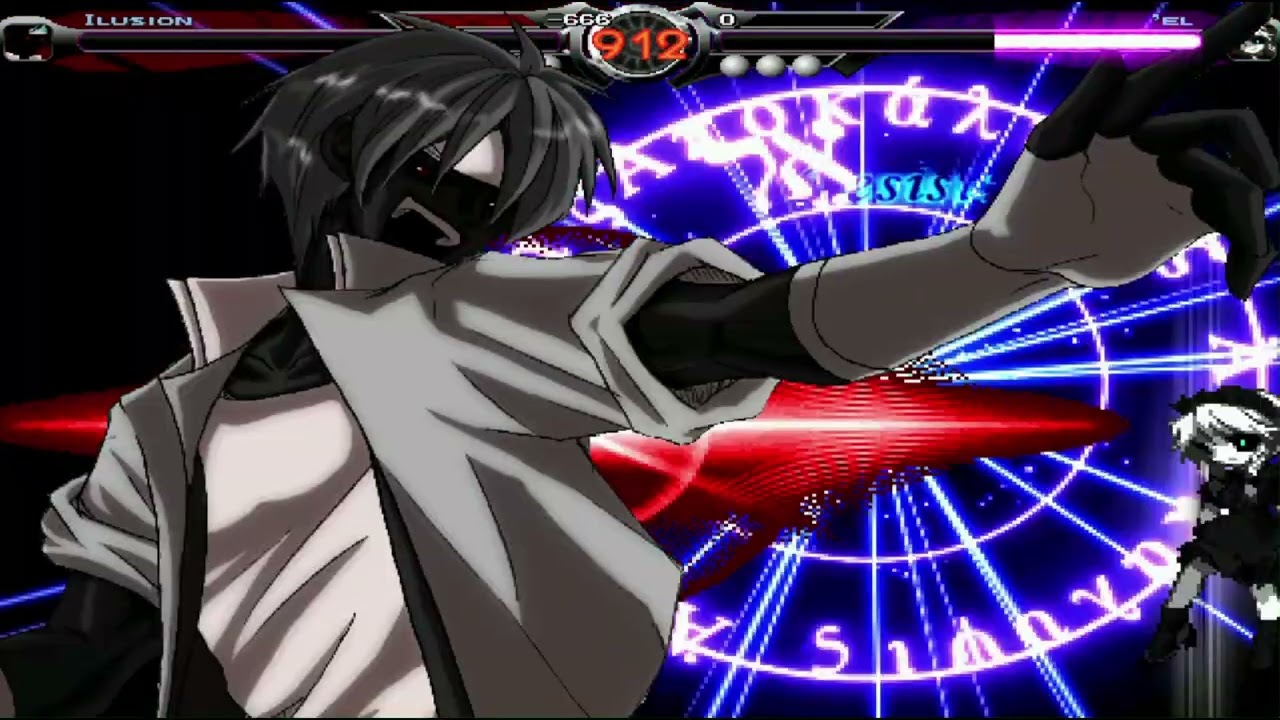 (winmugen)Ilusion（11p） vs さまざまなキャラクター(パート２)