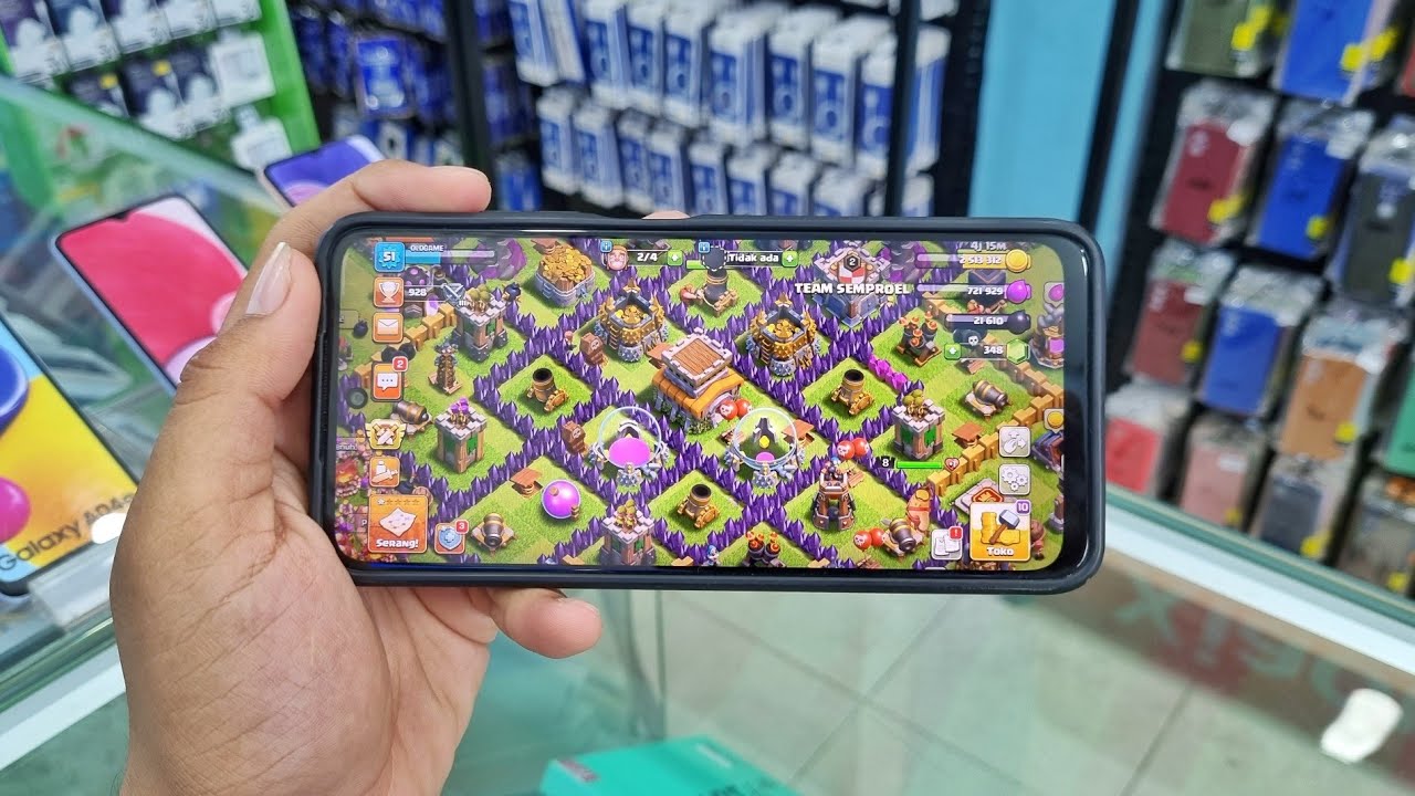 Clash Of Clans TH 8 Attack - COC Handcam Gameplay - Clash Of Clans ( Android IOS Games )