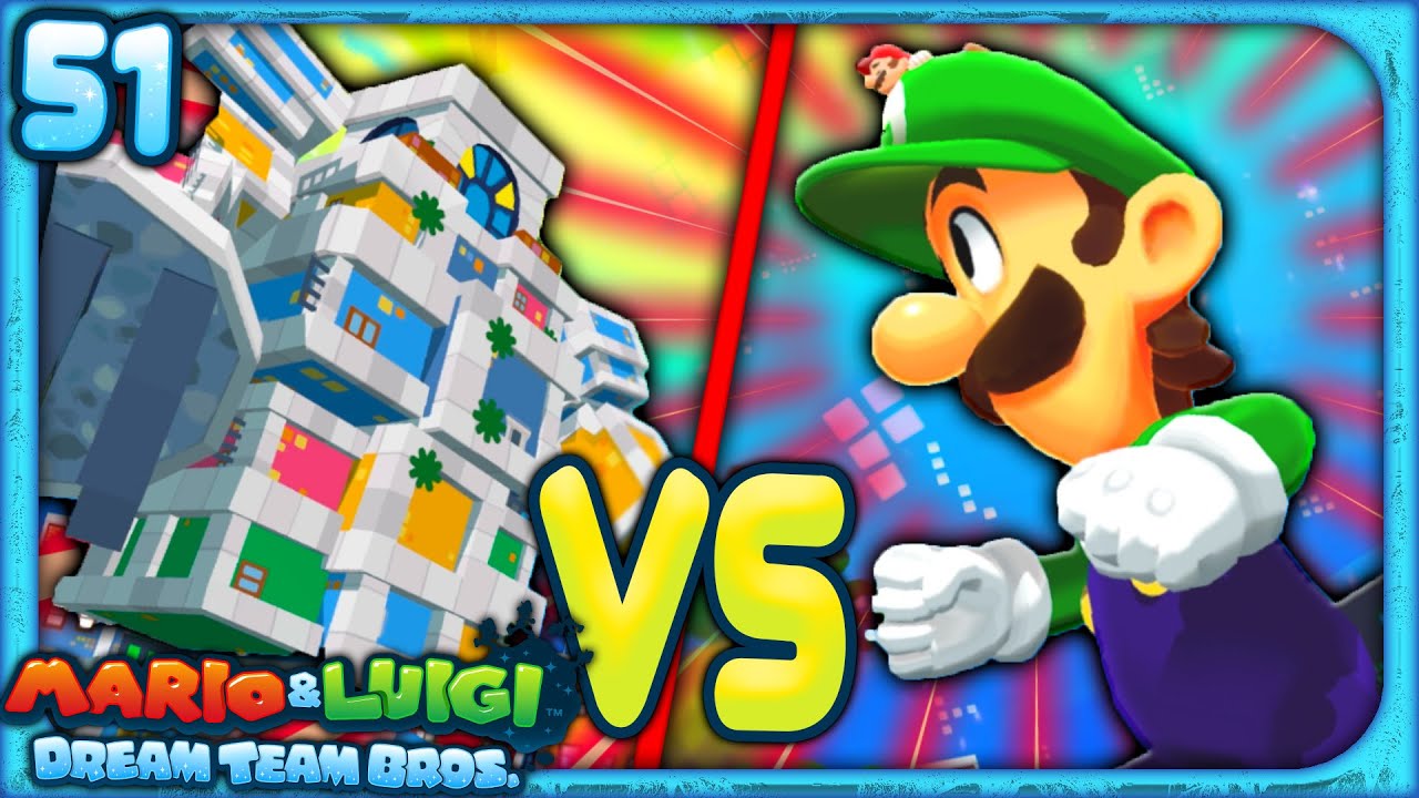 GIGA-LUIGI gegen den WÄCHTER! | Mario und Luigi Dream Team Bros #51
