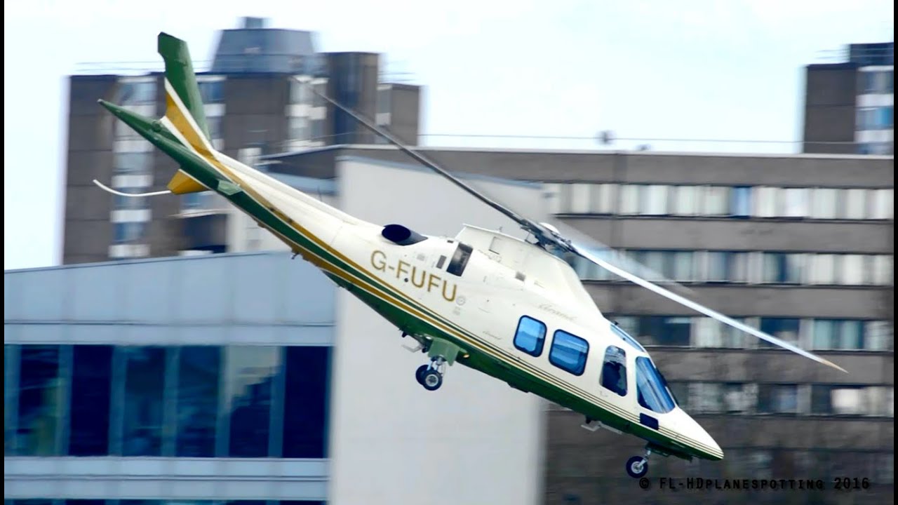 *Incredible departure* Agusta-Westland A109 Grand at London Heliport!