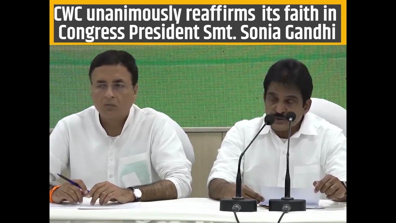 Congress Working Committee Meeting: Shri KC Venugopal addresses the media at AICC HQ
