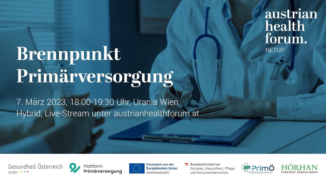 Brennpunkt Primärversorgung | AHF-NETUP