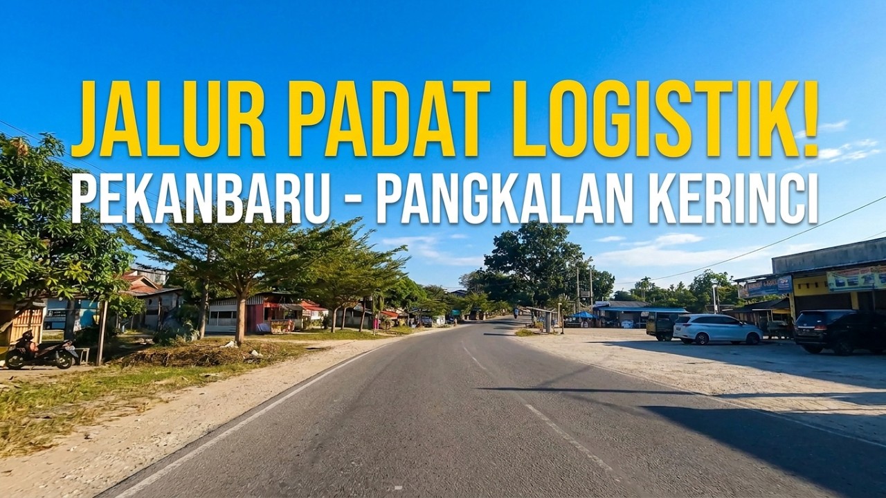 LINTAS TIMUR SUMATERA | FULL TRIP Pekanbaru ke Pangkalan Kerinci #sersankreatifchannel