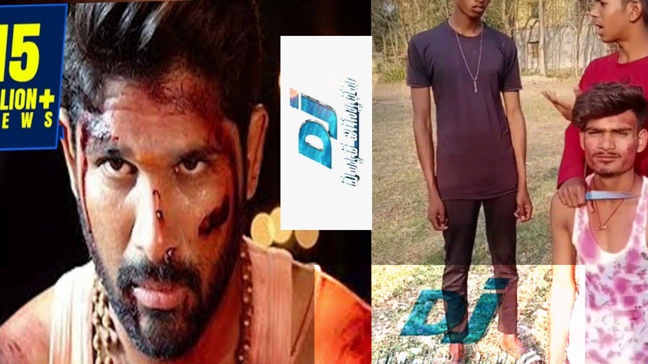 DJ movie sence full video #attitude video #action #fight
