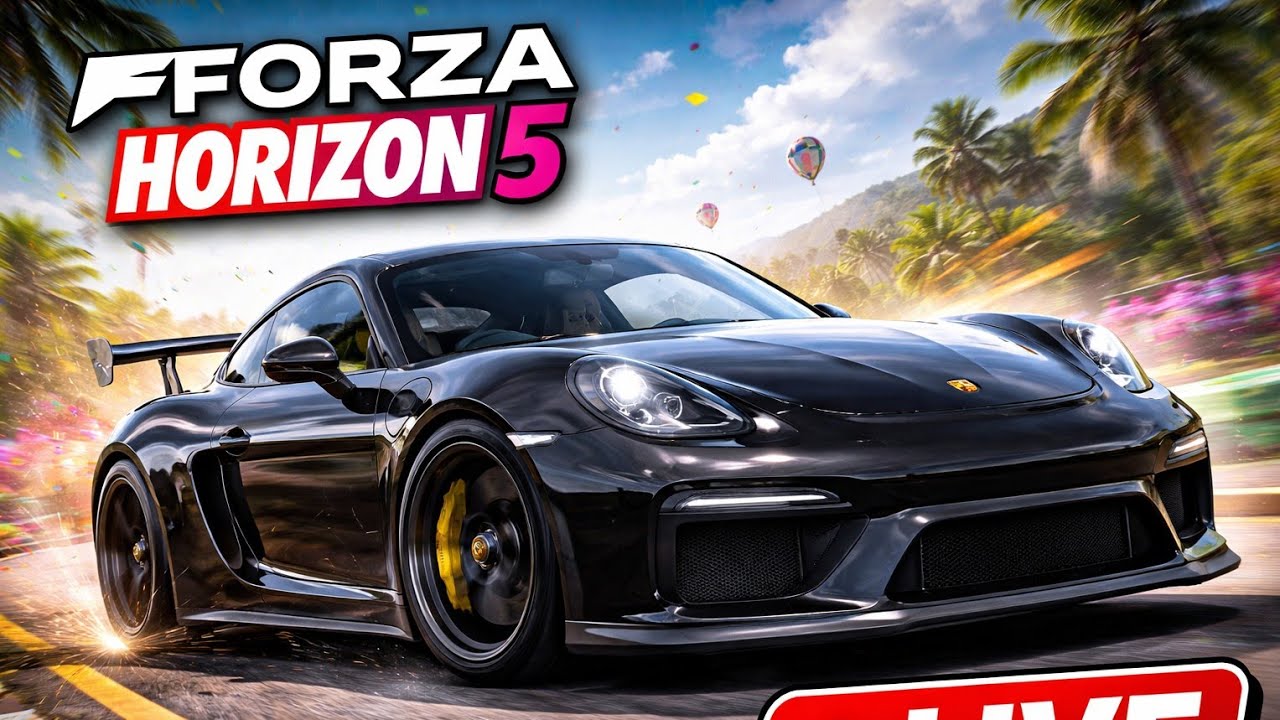 PORSCHE GT4 INTENSE RACES | FORZA HORIZON 5| #Porschecaymangt4 #racing #simracing
