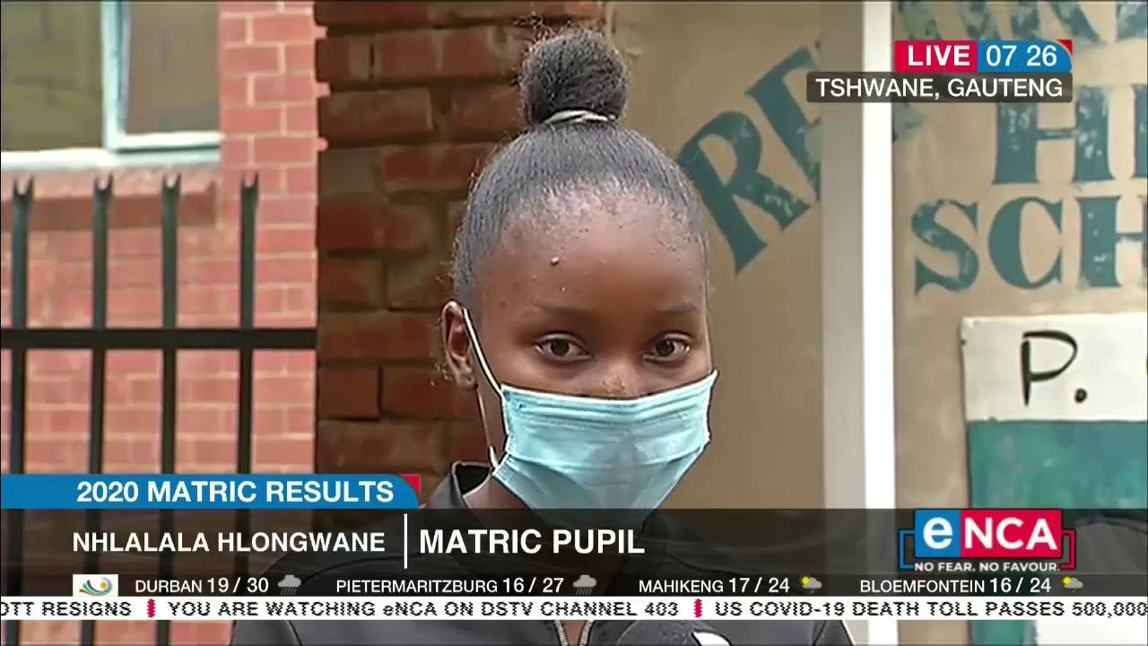 2020 Matric Results Matric Results | New Chapter for 2020 matriculants
