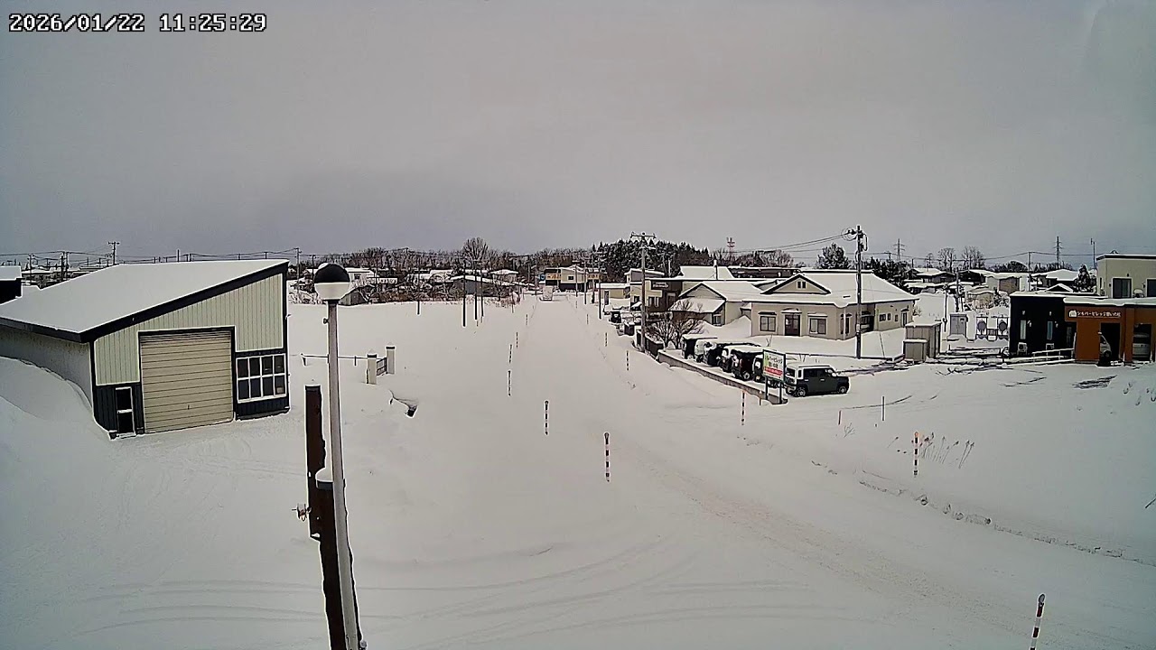 青森県五所川原市漆川ライブカメラ Aomori Goshogawara Live camera.world.cam