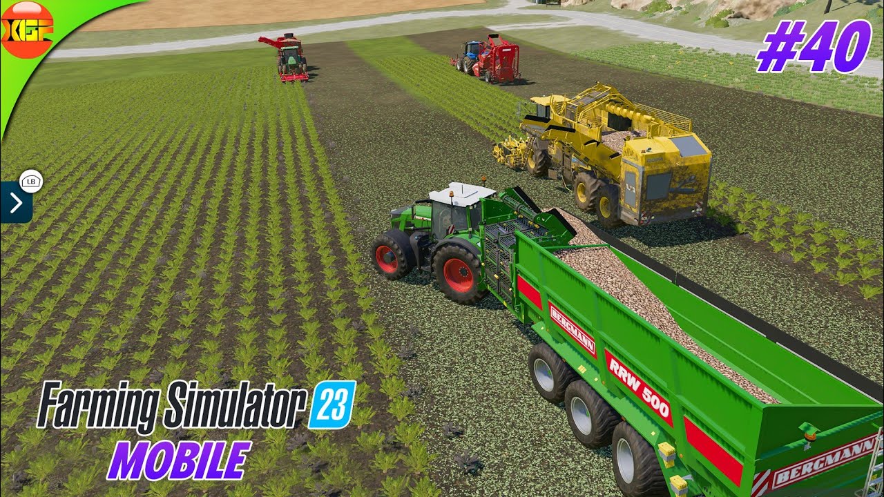 SugarBeat Mission! Challenge to Fill SugarMill | Farming Simulator 23 Amberstone #40