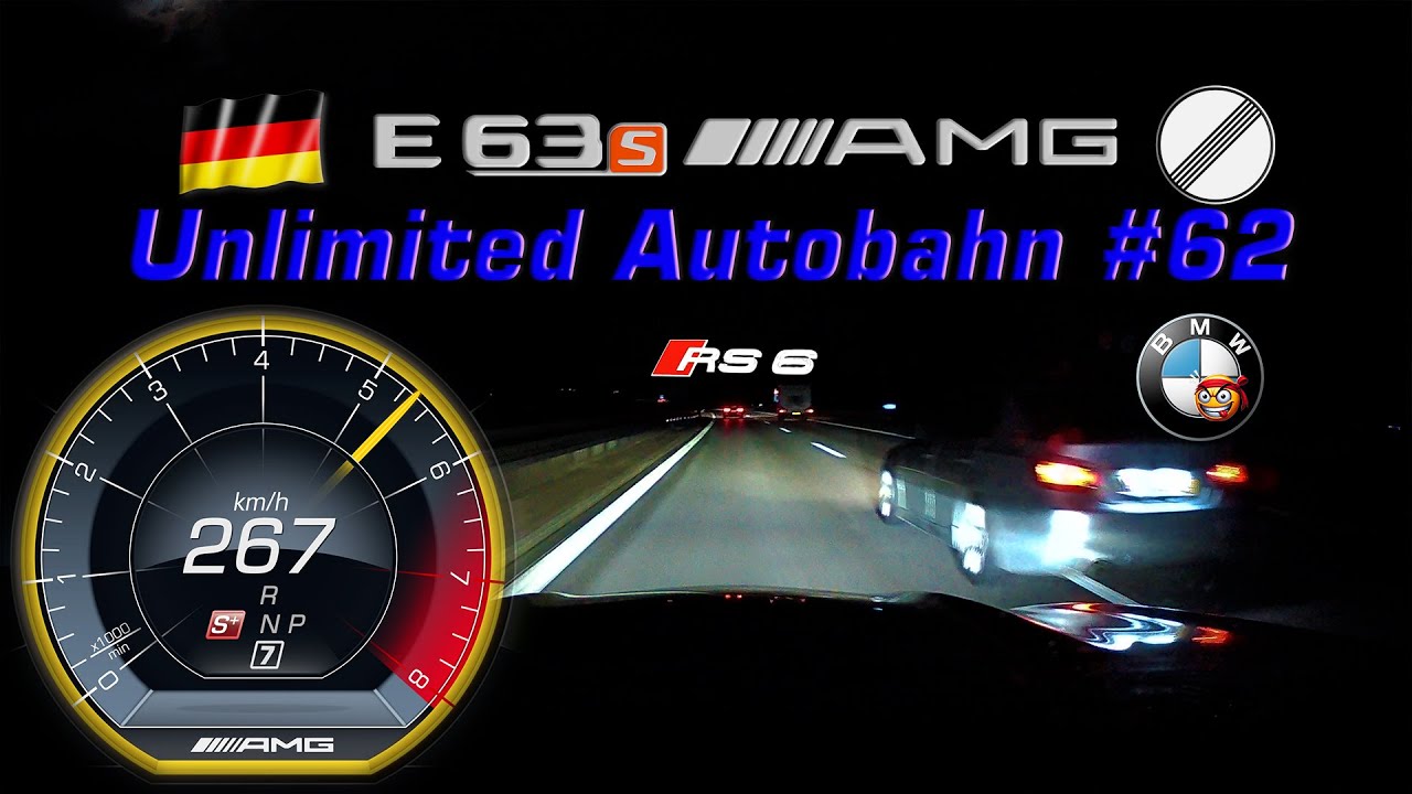 Dashcam: 612 HP AMG E63S meets fast RS6 and suicidal BMW #62 [4k]
