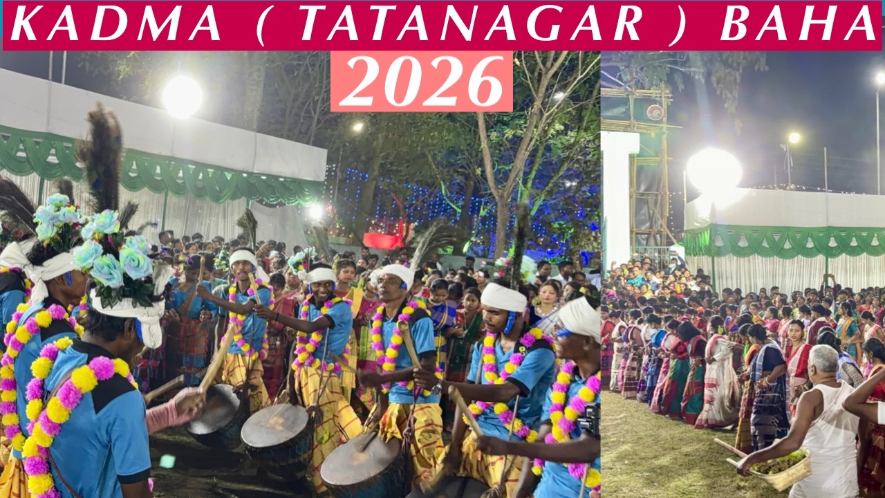 || Kadma Tatanagar Baha Bonga 2026 || @ShivCharanVlogs