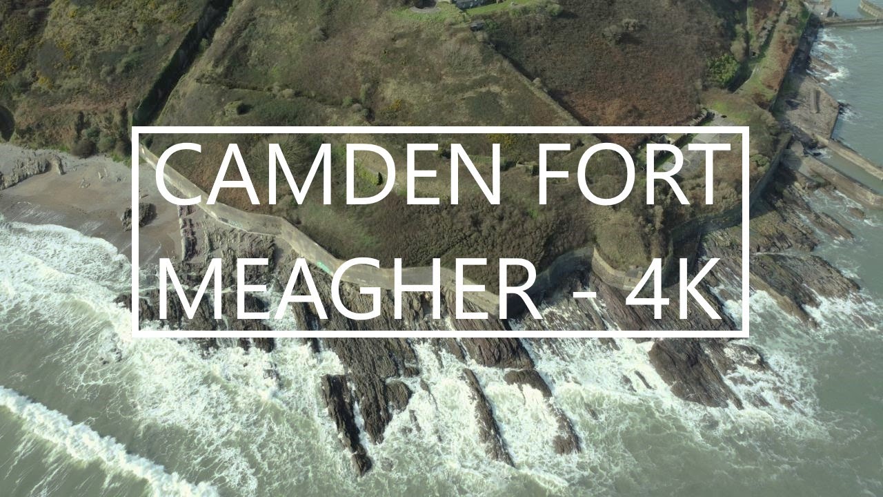 Camden Fort Meagher in Crosshaven, County Cork, Ireland - 4K DJI mini 2 drone footage
