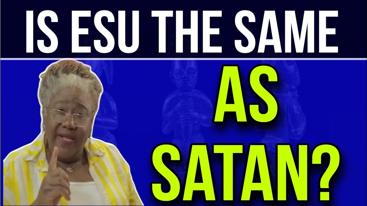 Is ESU the same as satan? #tricksteryorubagod#Eshu #Eshu #Elegba#papalegba#orisa#orisha