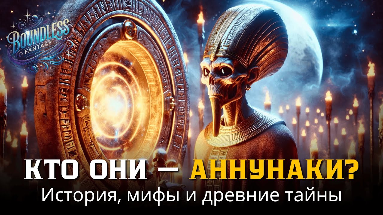 Лекция для сна🌙 АННУНАКИ - История, мифы и древние тайны