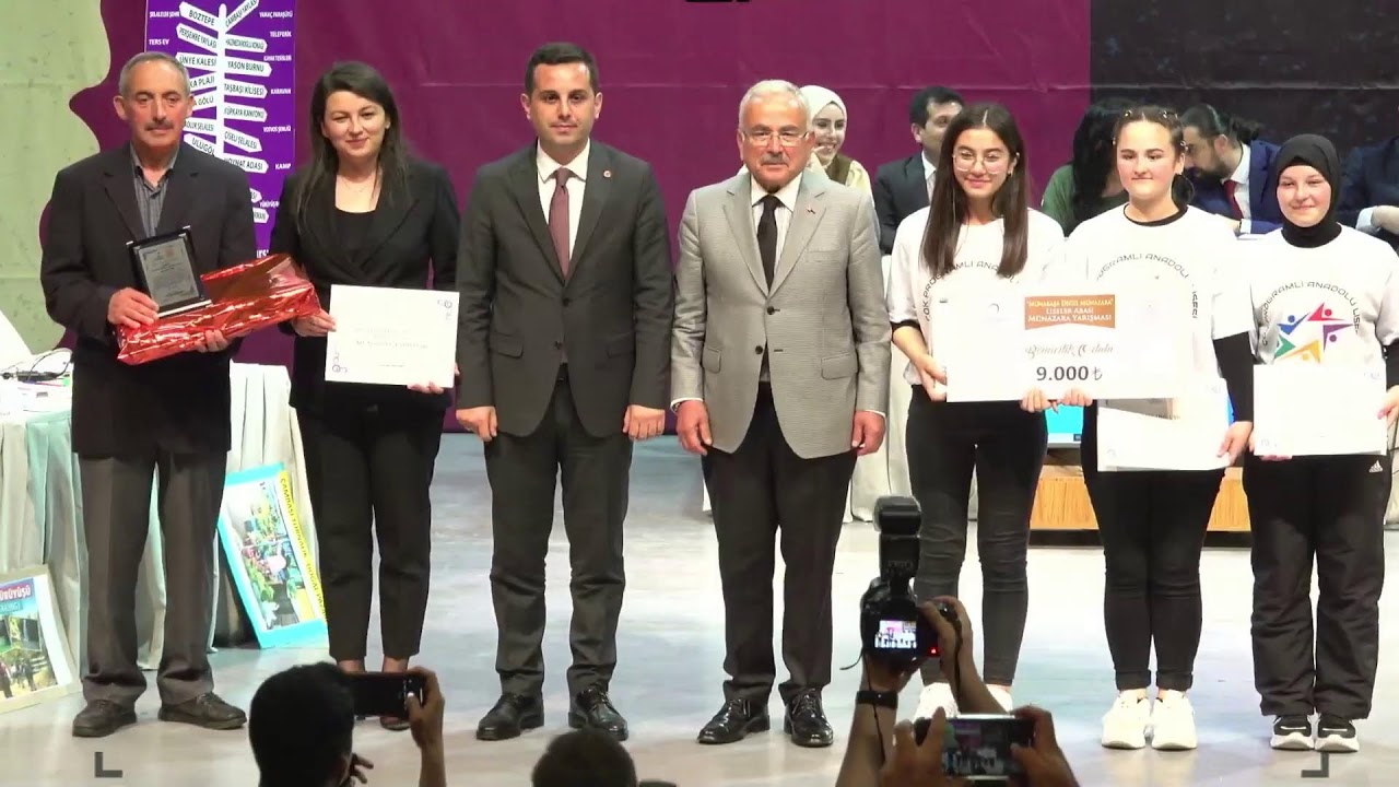 Liseler Arası Münazara Yarışması Final ve Ödül Töreni