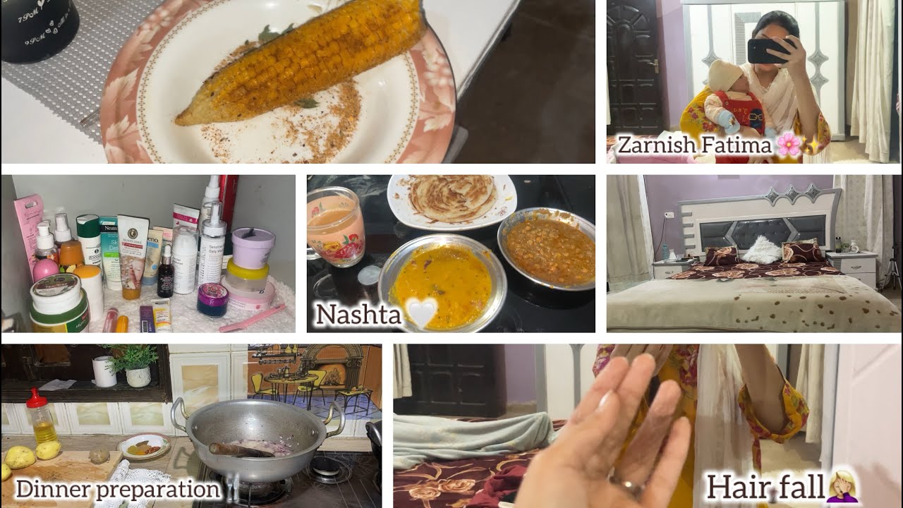 Friday routine | khany ma banaya chicken matar aalo or white rice 🍚 | zarnish Fatima aye hai aj 🩷