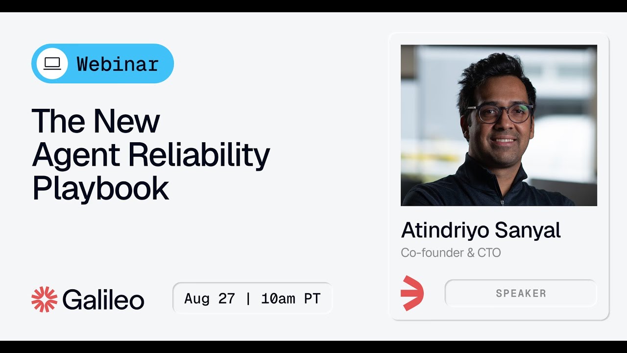 The New Agent Reliability Playbook