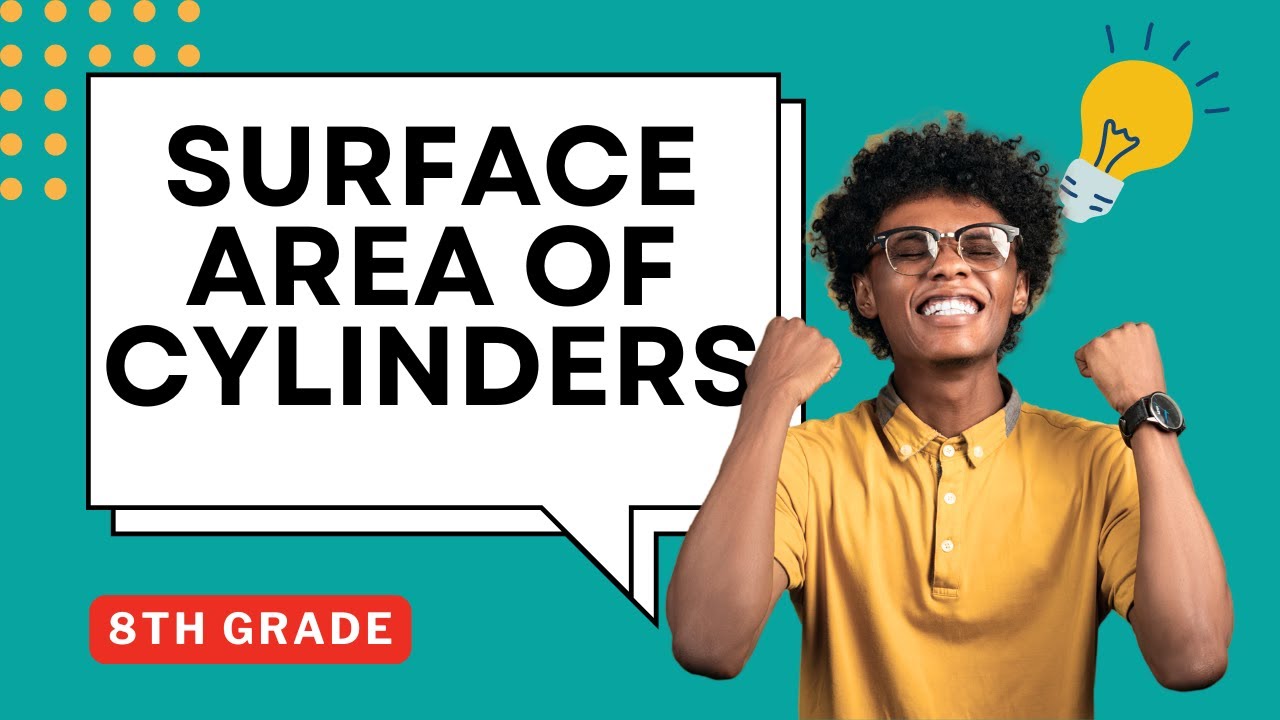 Total and Lateral Surface Area of Cylinders Guided Notes 8th Grade Math
