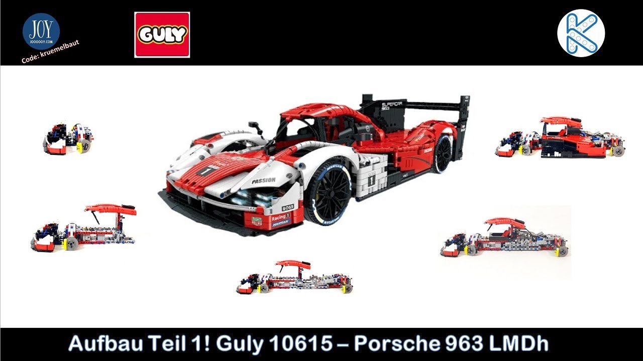 Aufbau Teil 1! Guly 10615 - Porsche 963 LMDH