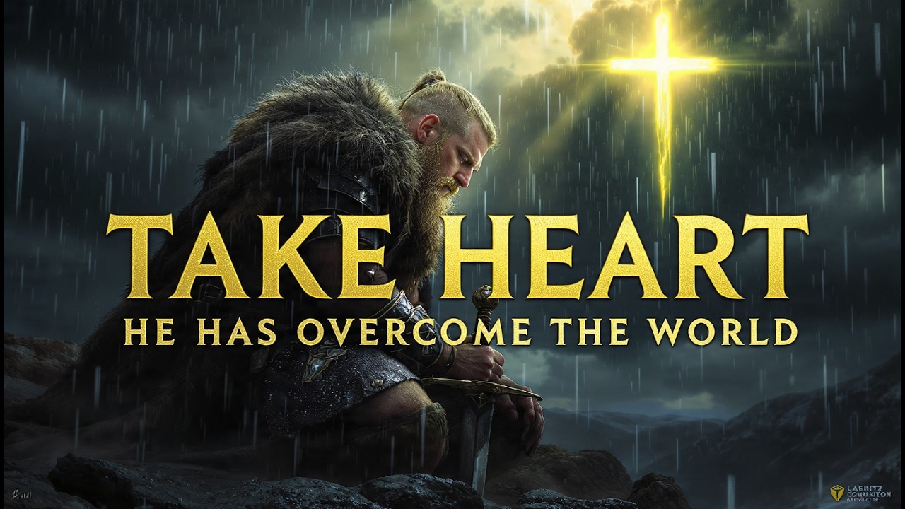 TAKE HEART — HE HAS OVERCOME THE WORLD | Epic Viking Gospel Worship | Cinematic Christian Song