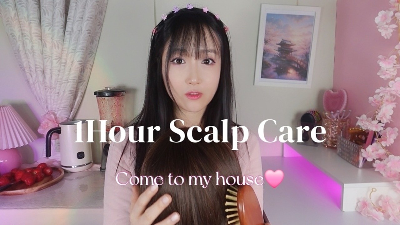 ASMR Satisfying Personal Scalp Care for 1Hour💆&zwj;♂️ㅣHair Brushing, Scalp Scatching, Scalp Massage💆&zwj;♀️