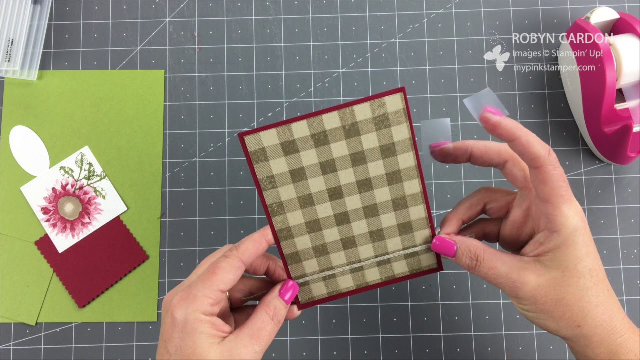 Stampin' Up! Painted Harvest Christmas Card with Shimmer Paint - EPISODE SIX HUNDRED & SEVENTY!