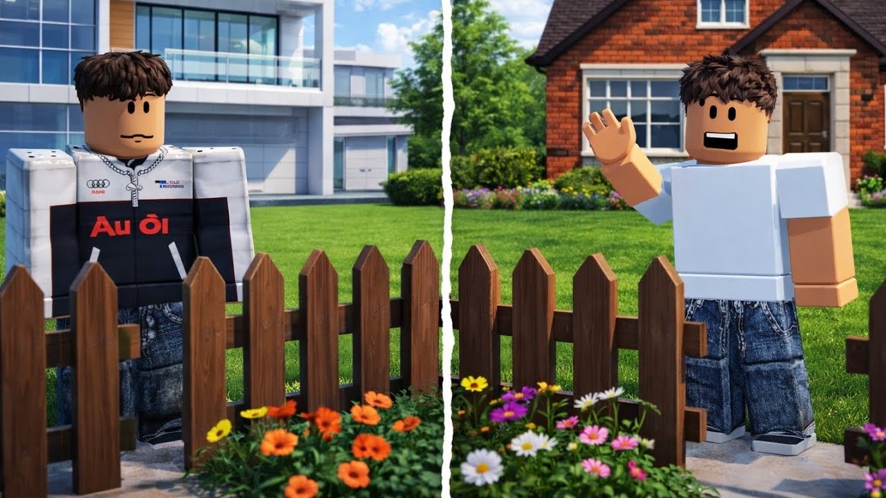 Ich Lerne meine neuen Nachbarn in Roblox kennen 