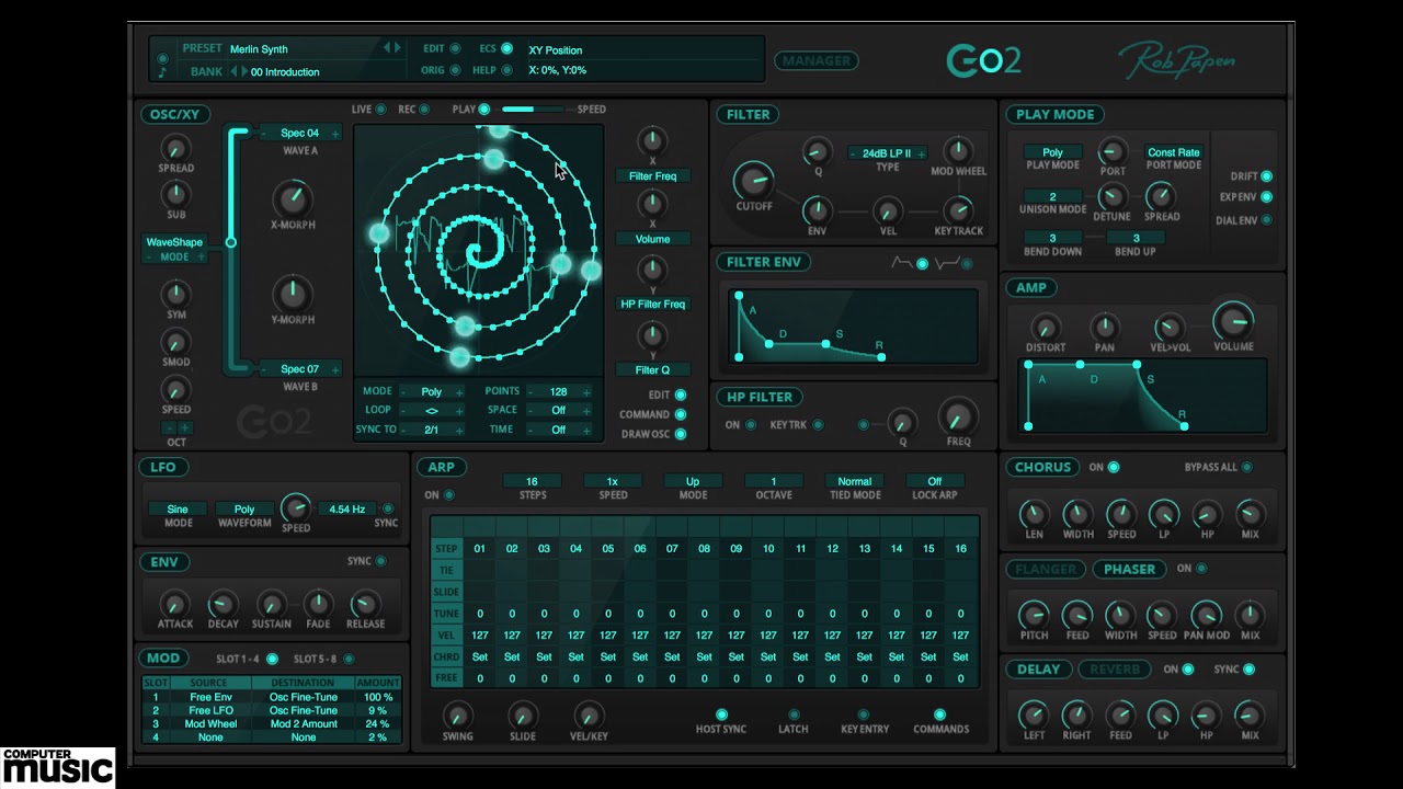 Rob Papen Go2 VST/AU Synth - Preset Tour