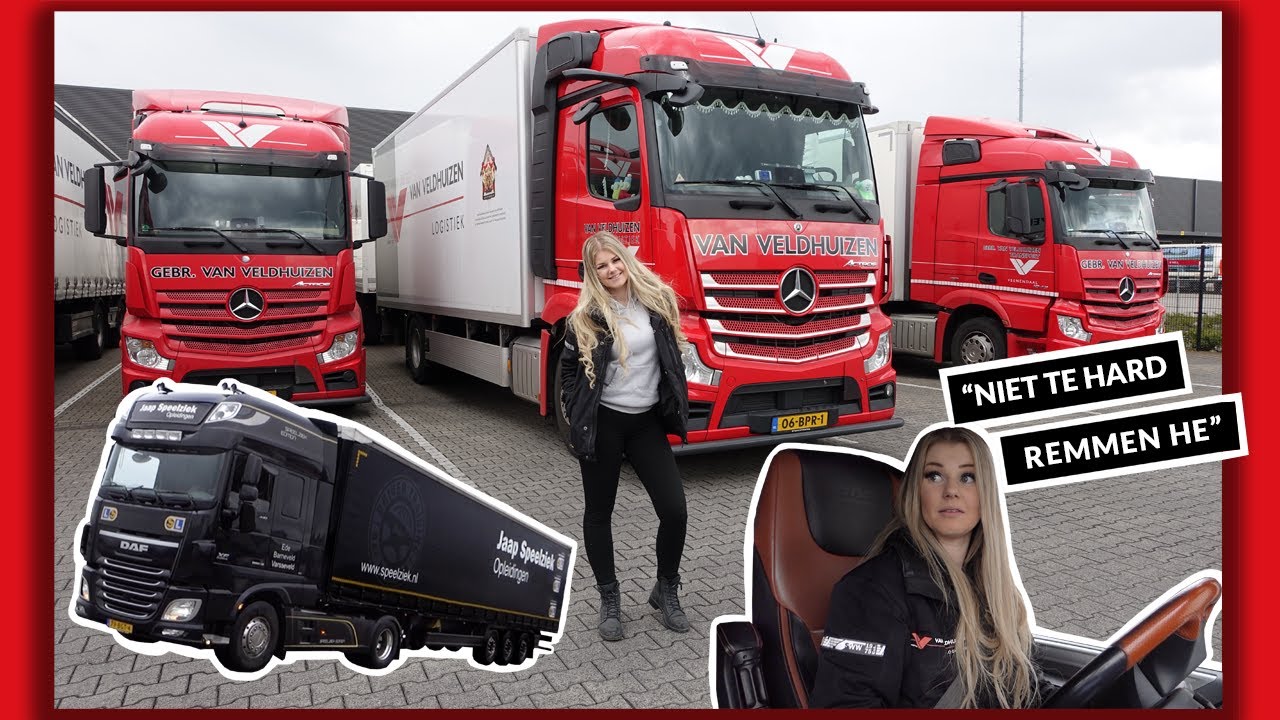 Volg Sanne op weg naar haar CE Vrachtwagen rijbewijs! 🚀 #1