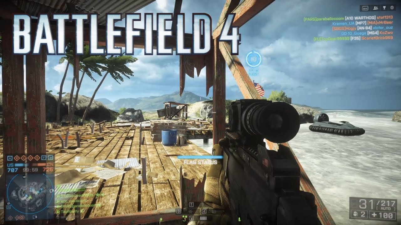 Battlefield 4 - Nansha Strike Gameplay (No Commentary)