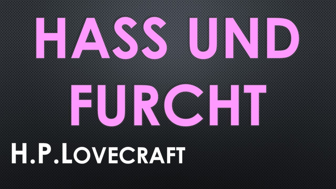 H.P. Lovecraft: Anmerkungen zu einer Null - Literatur aus Hass und Furcht. Sein Leben und Schreiben