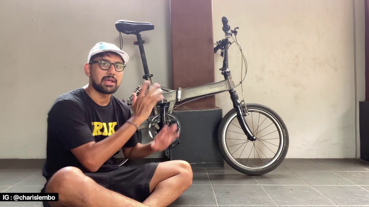 GOKIL!!! SEPEDA LANGKA!!! SEPEDA LIPAT DAHON JETSTREAM P8 (SEPEDA LIPAT DENGAN DOUBLE SUSPENSION)