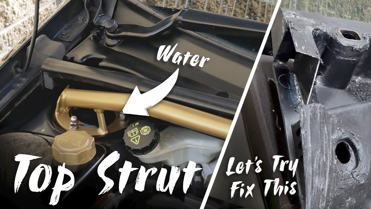 Trying To Fix Water From Getting Into The Suspension Top Strut On a MK6 Fiesta - EP85