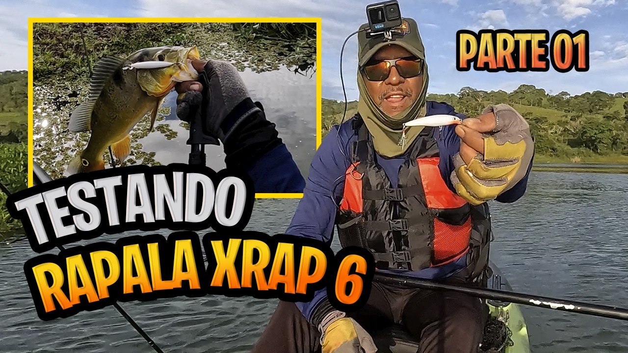 TESTE REAL DA RAPALA XRAP 6 | PESCARIA ULTRA LIGHT PARTE #01