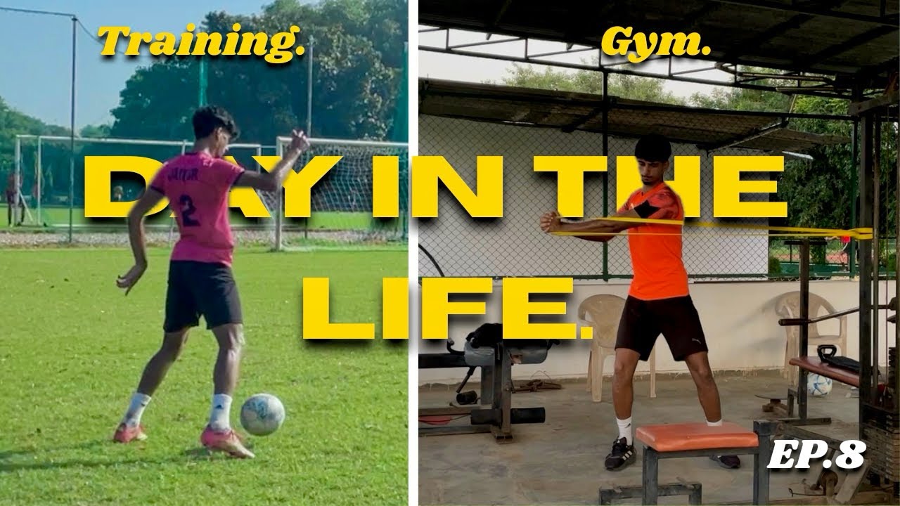 Day In The Life Of A FOOTBALLER in INDIA 🇮🇳 ⚽️ Ep.8