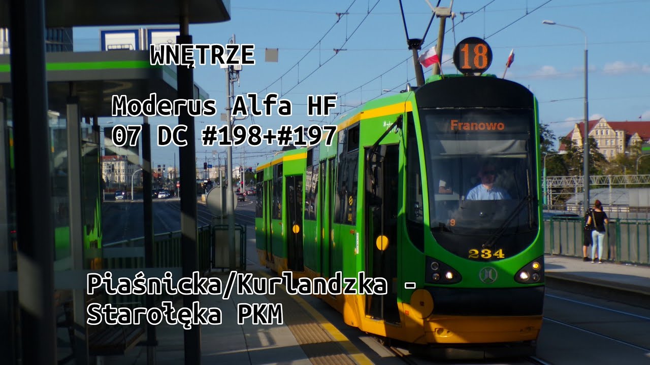 MPK Poznań | Moderus Alfa HF 07 DC #198+#197  - Wnętrze