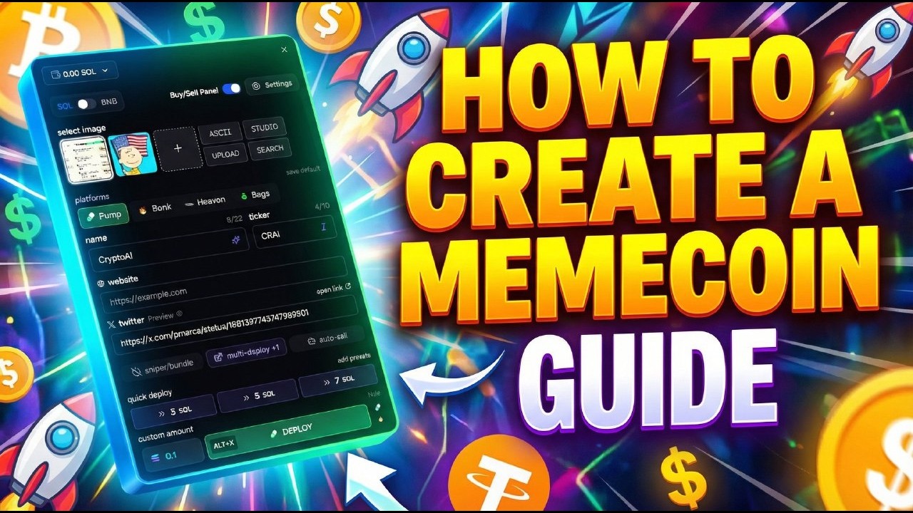 Как запустить Memecoin за 2 минуты (2026)