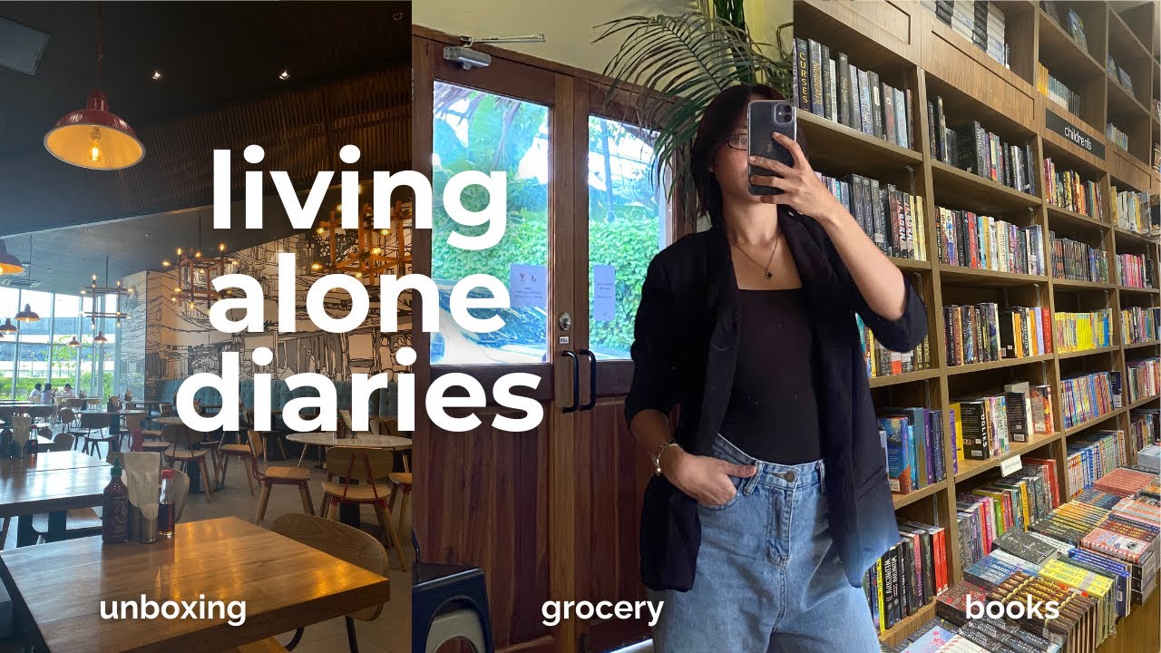 diary of someone living alone for the first time ☀️