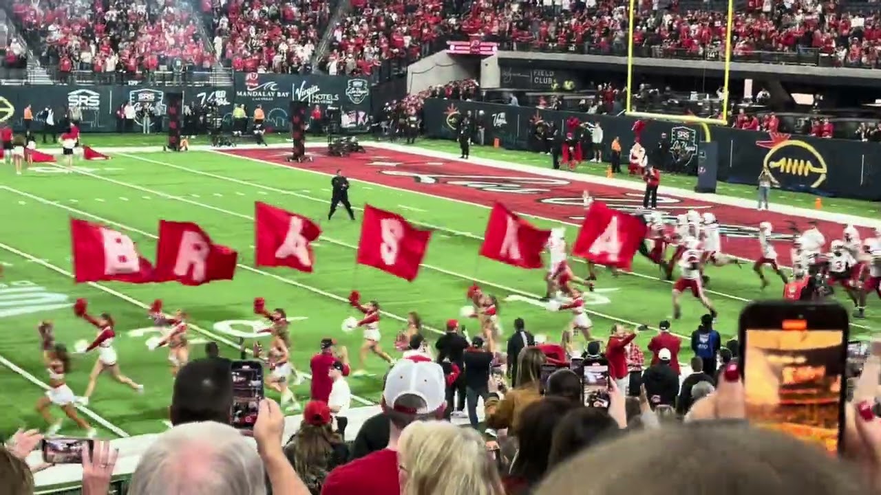 Nebraska Cornhuskers Storm the Field