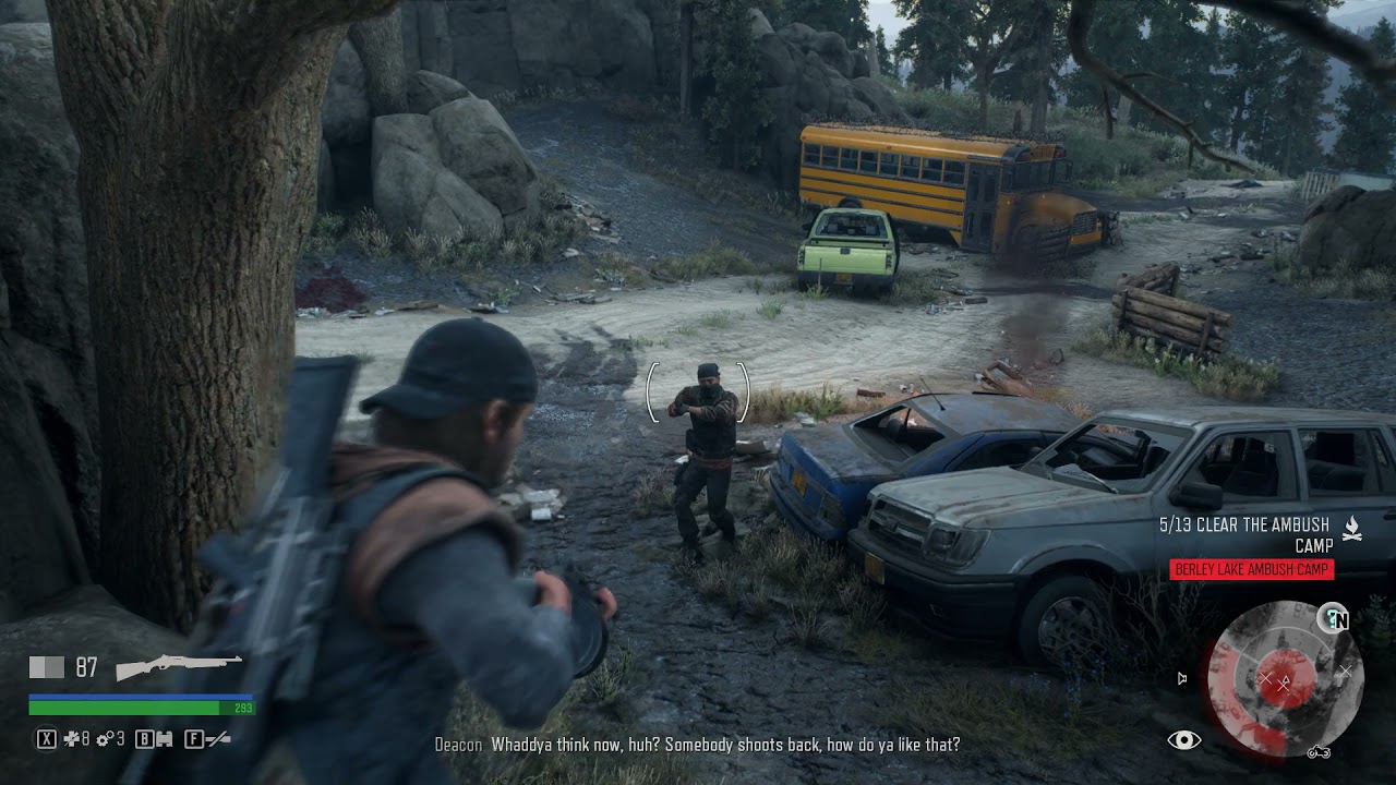 Days Gone - Berley Lake Ambush Camp Walkthrough & Bunker Location