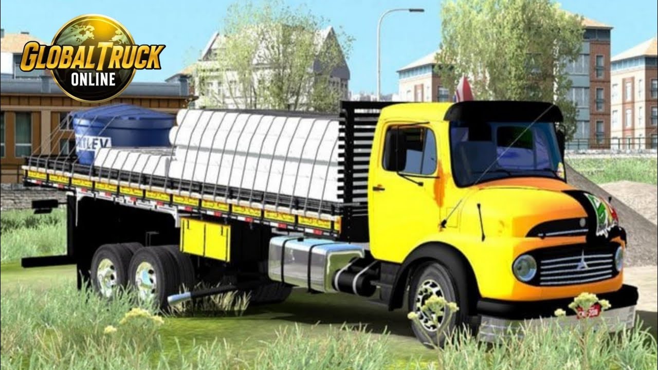 GLOBAL TRUCK ONLINE ♠️ PARADA PARA ALMOÇO NO FINAL DA SERRA ♠️ MUITA CHUVA EM LAURO MULLER 