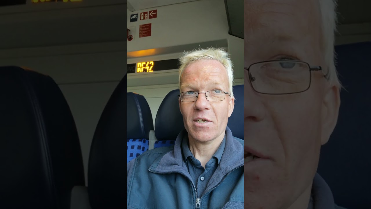 Verabschiedung  vom Tf on Tour aus dem Zug.