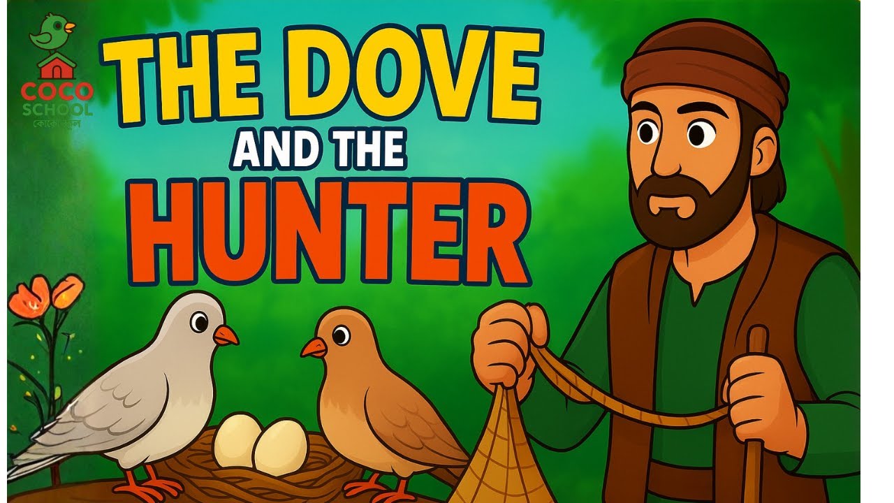 The Dove and The Hunter | Moral Story for Kids | Class 2 English Story